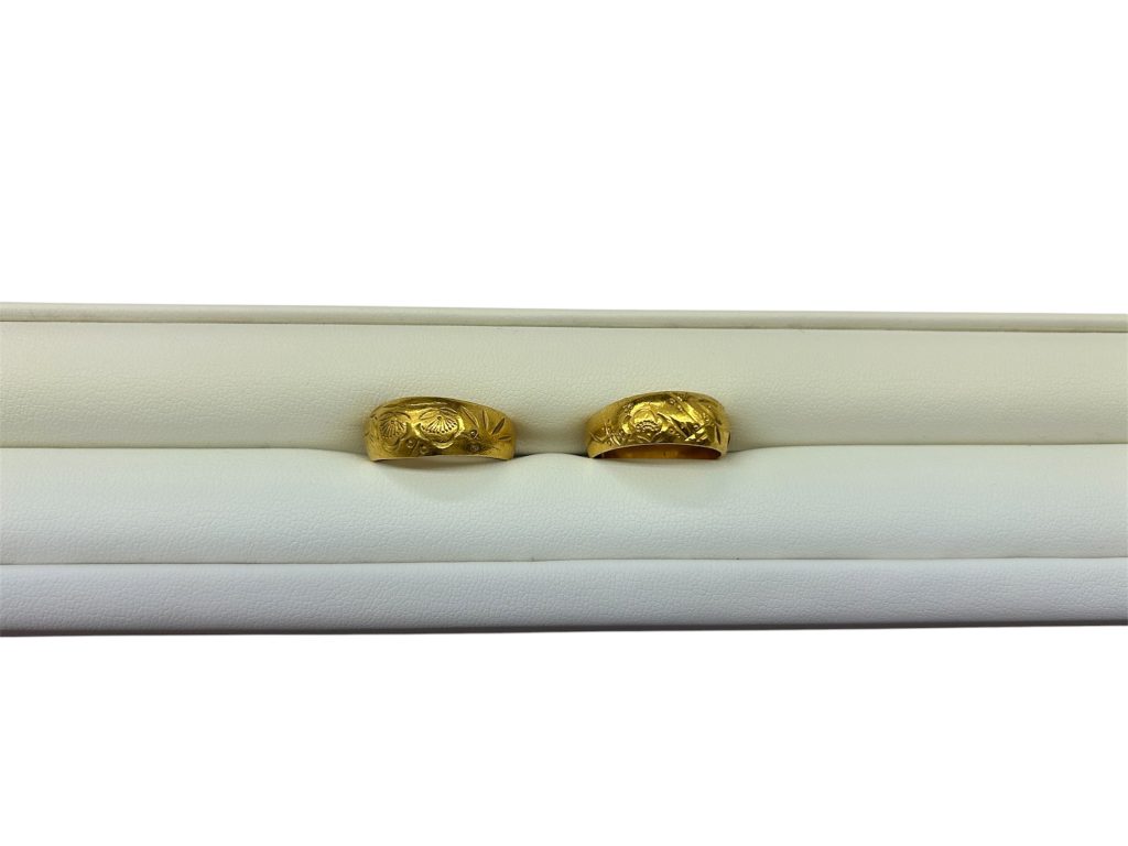 純金リング
