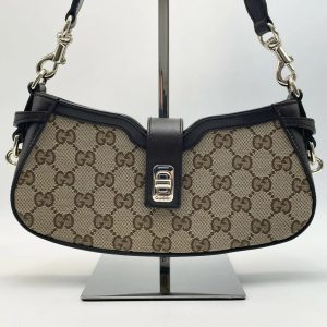 GUCCI グッチ GGキャンバス ムーンサイド ショルダーバッグ｜前橋市箱田町