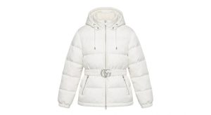 グッチ（GUCCI）総柄ダウンジャケット