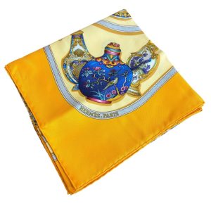Hermès エルメス カレ90 Qu’importe le flacon(香水瓶) スカーフ
