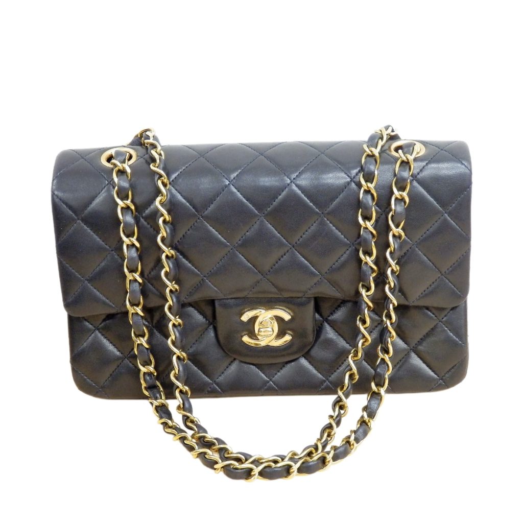 シャネル　Chanel マトラッセ23 ダブルフラップ チェーンショルダーバッグ