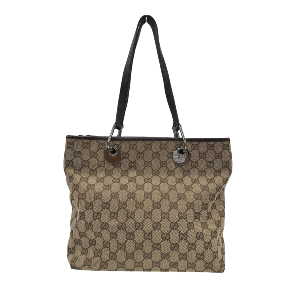 GUCCI グッチ GGキャンバストート