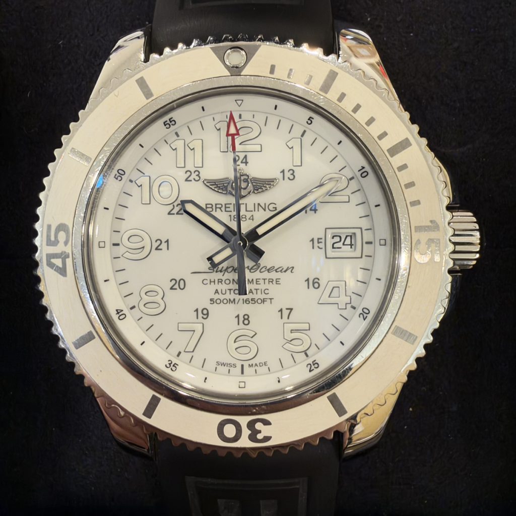 【傷ありでも安心査定！！】BREITLING (ブライトリング) スーパーオーシャンⅱ時計