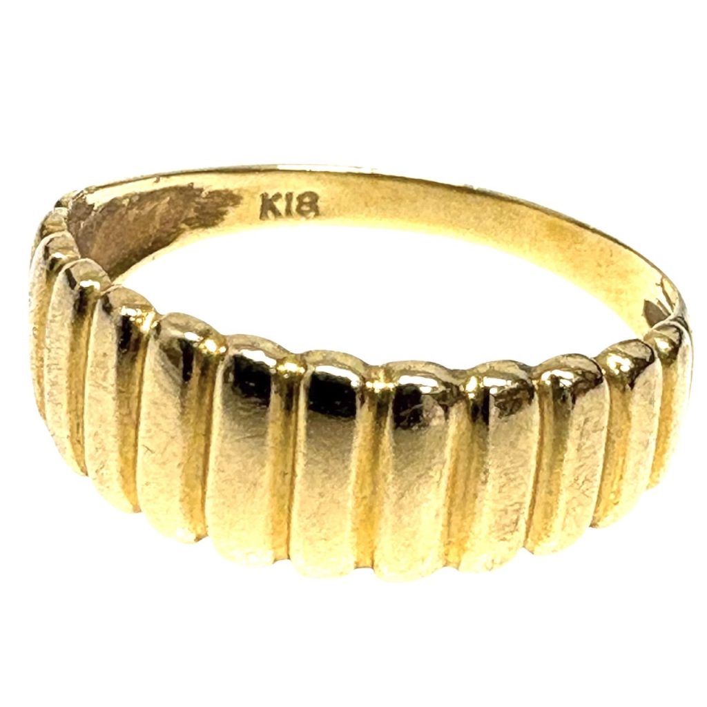 【金の買取強化中】K18 リング