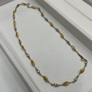 金プラチナ買取ならさすがや福生銀座いなげや店‼︎| 武蔵村山市伊奈平| pt900K18コンビネックレス