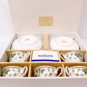 食器の高価買取！| 昭島市郷地町| ナルミ チャイナ のティーカップ＆ソーサー