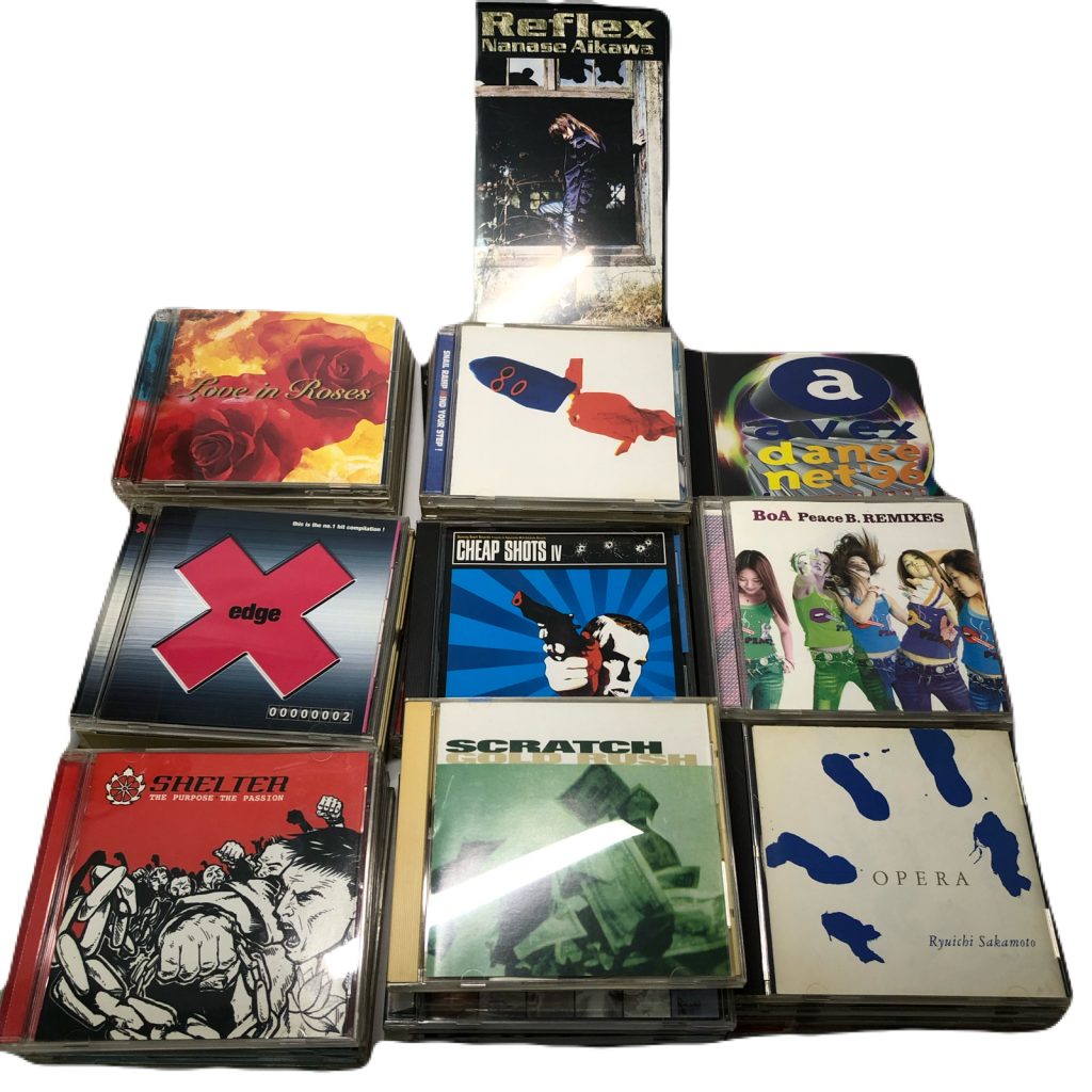 CDをおまとめでお買取り