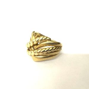 K18 18金 750 リング 石なし アクセサリー 貴金属