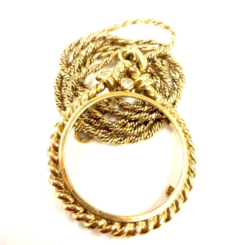 【貴金属】K18 18金 750  ネックレス アクセサリー