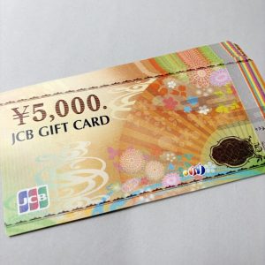 JCB / ギフトカード / 5000円 / 商品券 / 金券