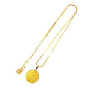 【貴金属高価買取！】K18ネックレス/K21.6コイントップ