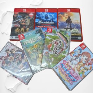 任天堂SWITCHソフト買取、さすがやハレルパルク磐田店