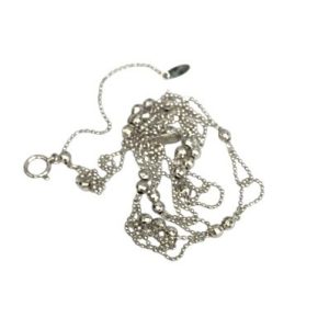 K18WG 18金 ホワイトゴールド アクセサリー ネックレス 石なし 貴金属