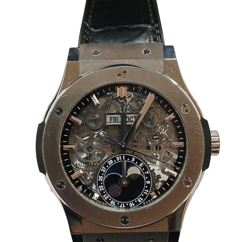 HUBLOT ウブロ クラシック・フュージョン アエロフュージョン ムーンフェイズ チタニウム