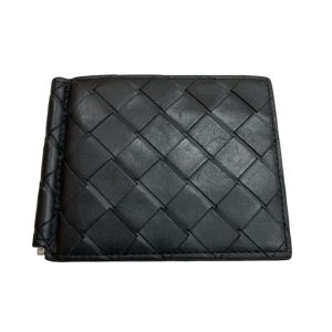 BOTTEGA VENETA ボッテガヴェネタ イントレチャート マネークリップ 二つ折り財布