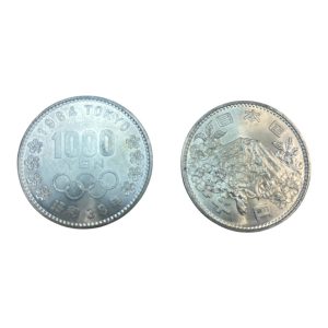 1000円銀貨（東京五輪）