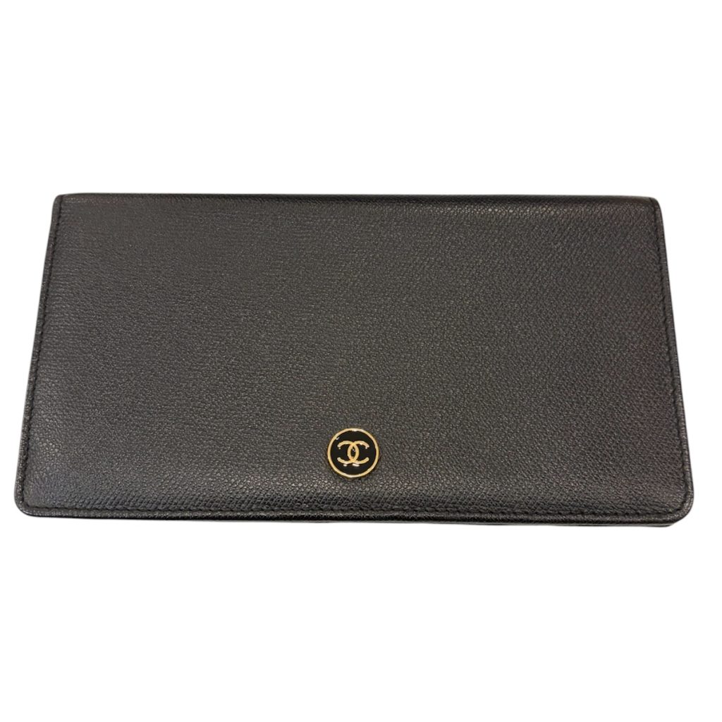 【ブランド品買取強化中！】CHANEL ココボタン 二つ折り財布