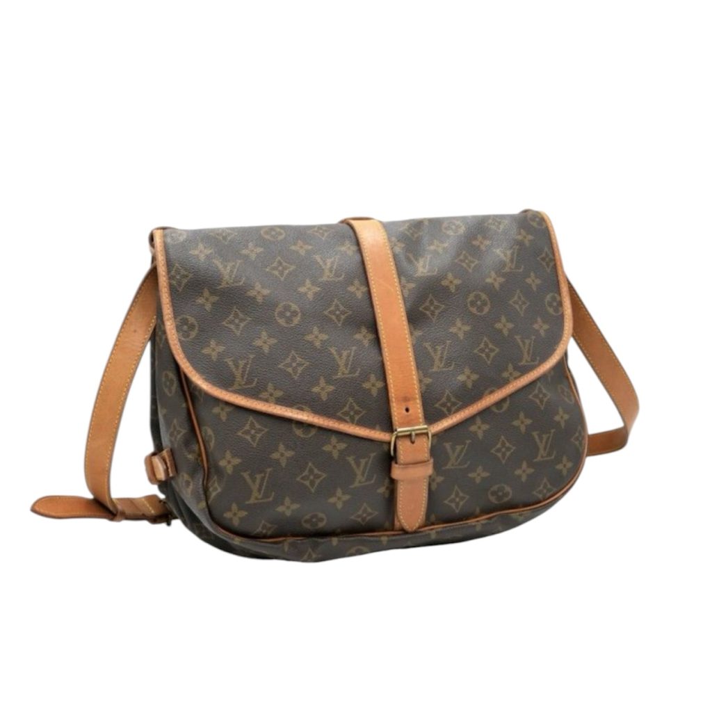 【Louis Vuitton ルイヴィトン】ソミュール・モノグラム・ショルダーバック・ブランド品・メンズ・レディース