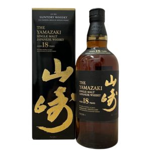山崎18年 箱付き・未開封を高価買取｜サントリー シングルモルトウイスキー