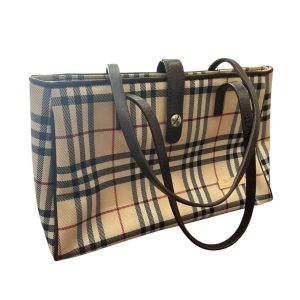 Burberry bluelabel　トートバッグ　チェック柄　バーバリー　ブルーレーベル　ブランドバッグ