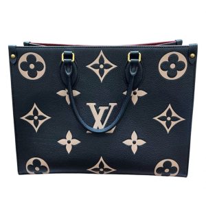 【オンザゴーMM バイカラーモノグラム・アンプラント】Louis Vuitton【M45495】（Bランク）