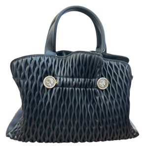【ブランド高価買取】BVLGARI レザーハンドバッグ ブルガリ