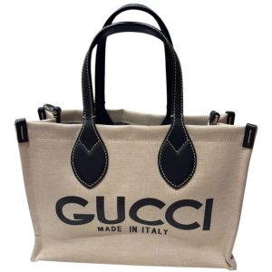 GUCCI プリント ミニトートバッグ