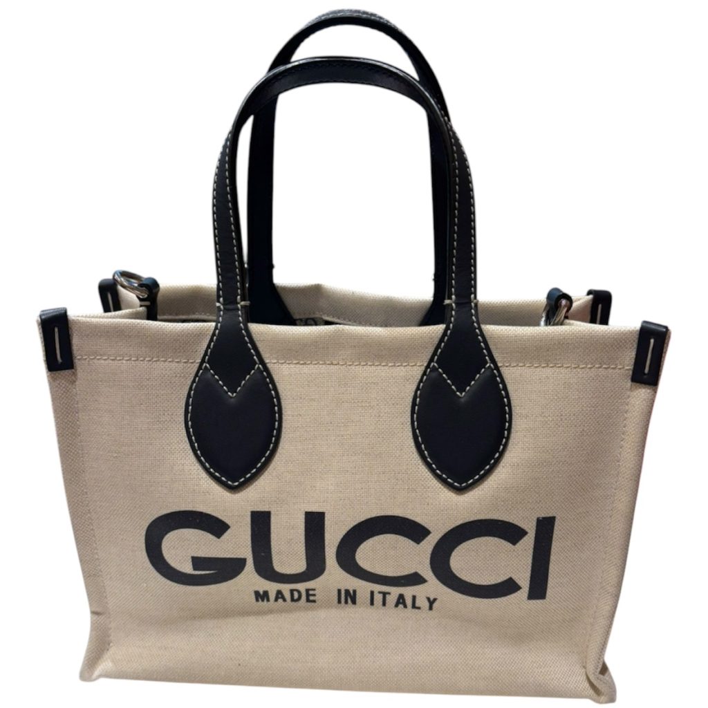 GUCCI プリント ミニトートバッグ