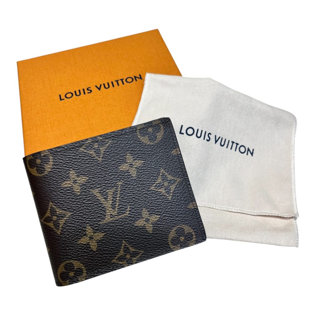 【財布も高額買取!!】ルイヴィトン　Louis Vuitton　ポルトフォイユ・マルコ　財布