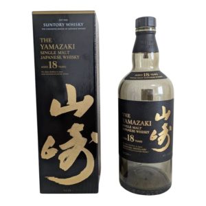 山崎18年 空瓶 箱付き ウイスキー