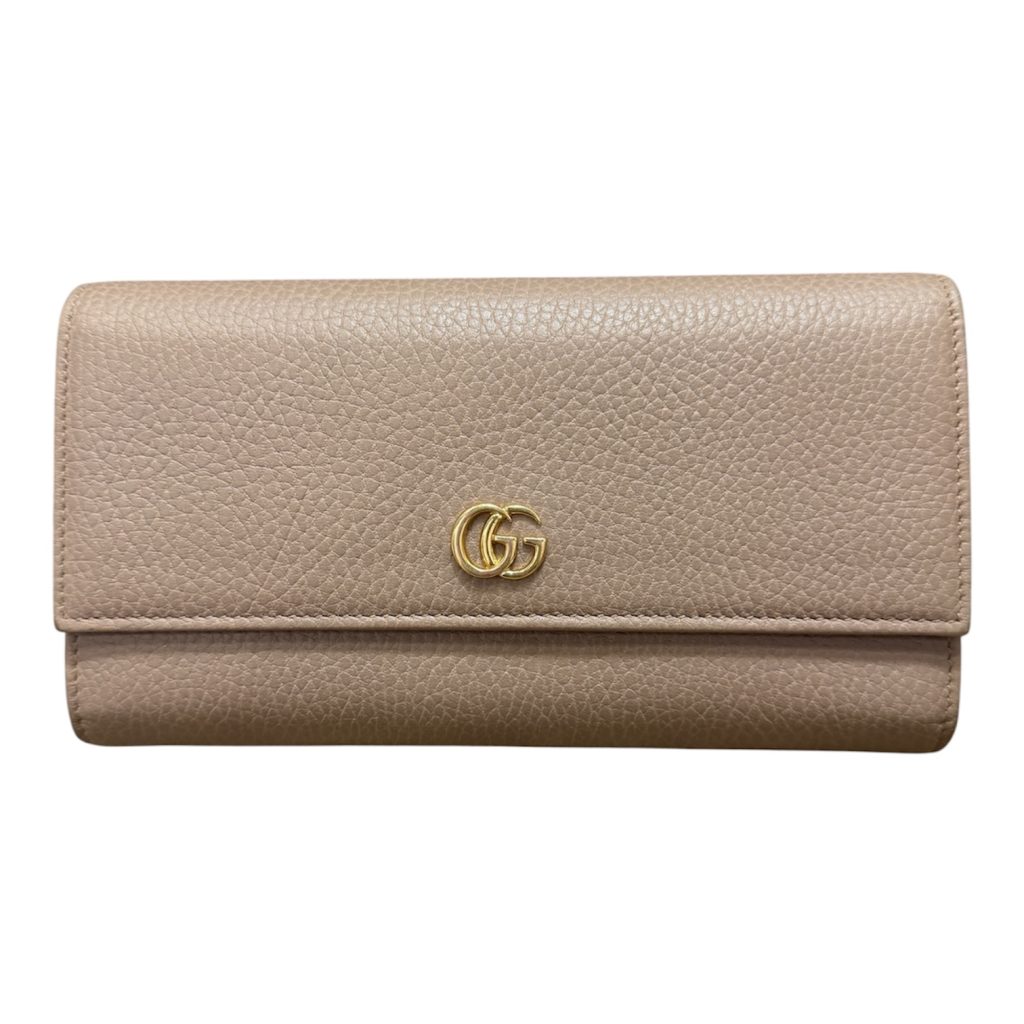 GUCCI グッチ GGマーモント レザーコンチネンタルウォレット 456116