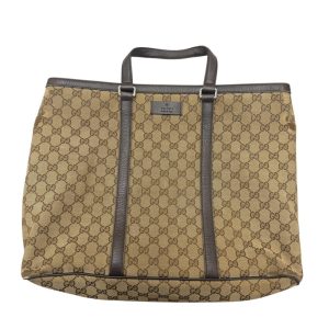 GUCCI GGキャンバス トートバッグ