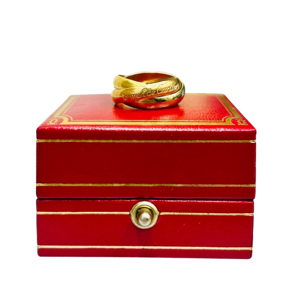 【Cartier】カルティエ トリニティリング K18
