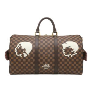 Louis Vuitton ダミエ キーポル・バンドリエール45 エベヌ
