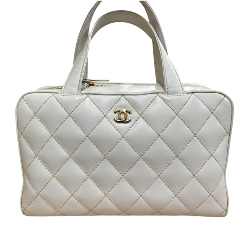 CHANEL マトラッセ ハンドバッグ