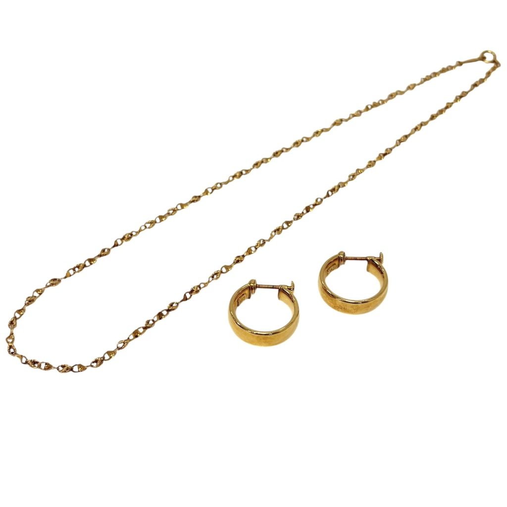 【貴金属高価買取！】K18 18金 ネックレス ピアス おまとめ
