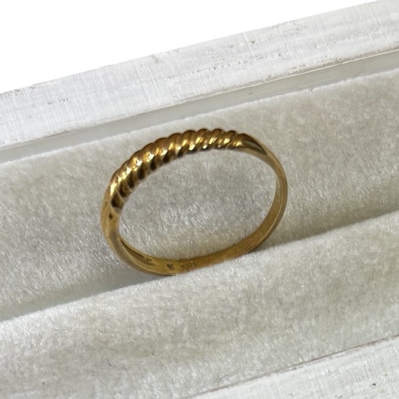 【貴金属】K18 18金 750 リング アクセサリー ジュエリー