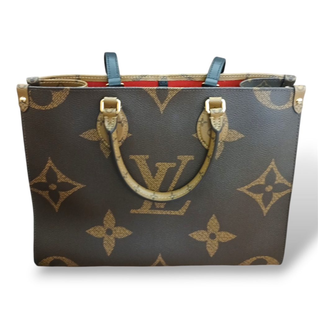 【オンザゴーMM ジャイアント・モノグラム】Louis Vuitton【M45321】（Aランク）