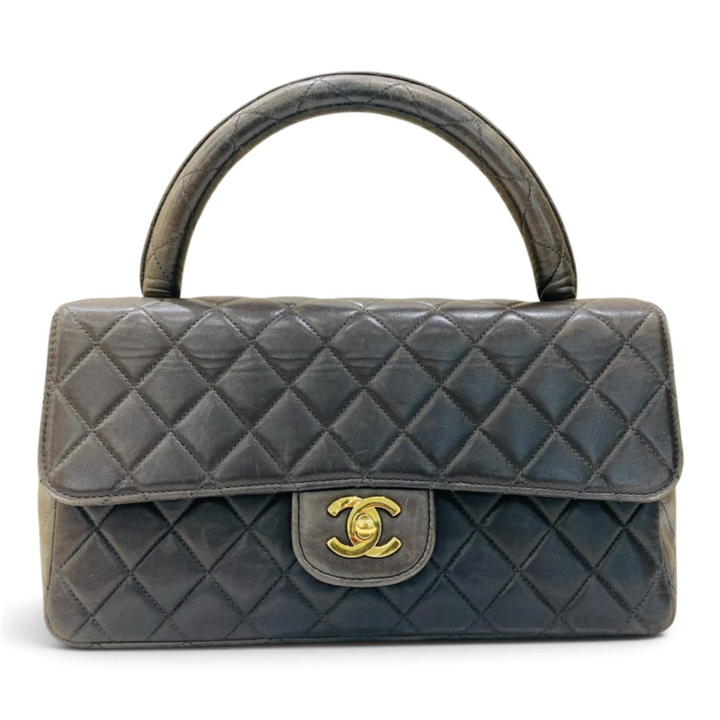 CHANEL (シャネル) マトラッセ トップハンドル  フラップ バッグ