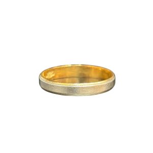 K18/Pt850 リング 石なし 18金 プラチナ プラチナベース アクセサリー