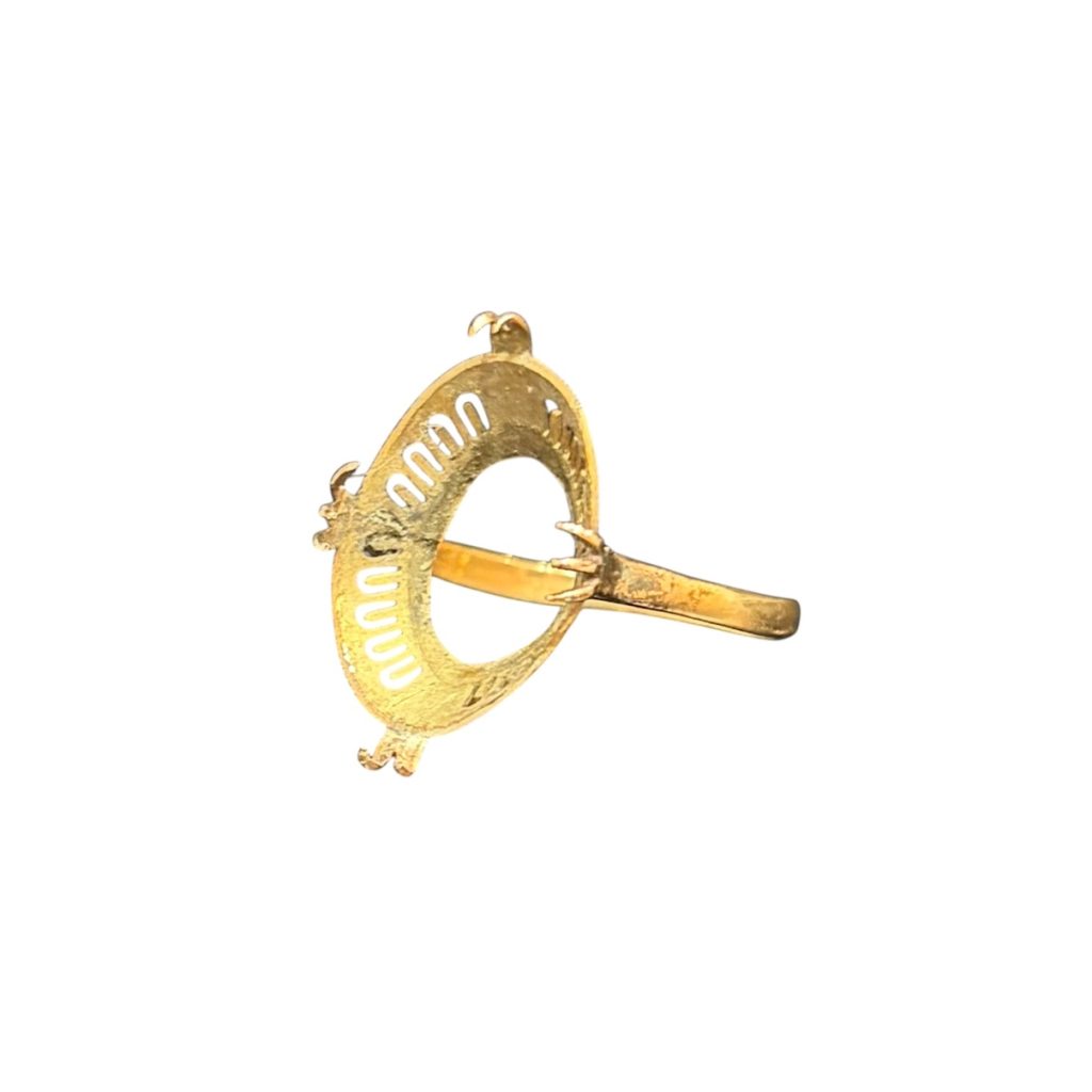 K18 リング 石なし 18金 アクセサリー