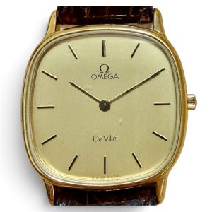 OMEGA　オメガ　デ・ヴィル　DeVile　クオーツ　腕時計　山形市
