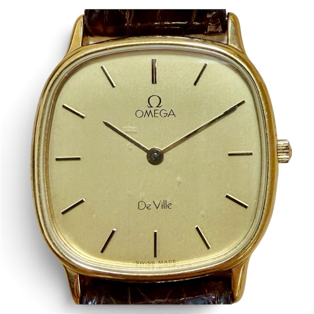 OMEGA　オメガ　デ・ヴィル　DeVile　クオーツ　腕時計　山形市