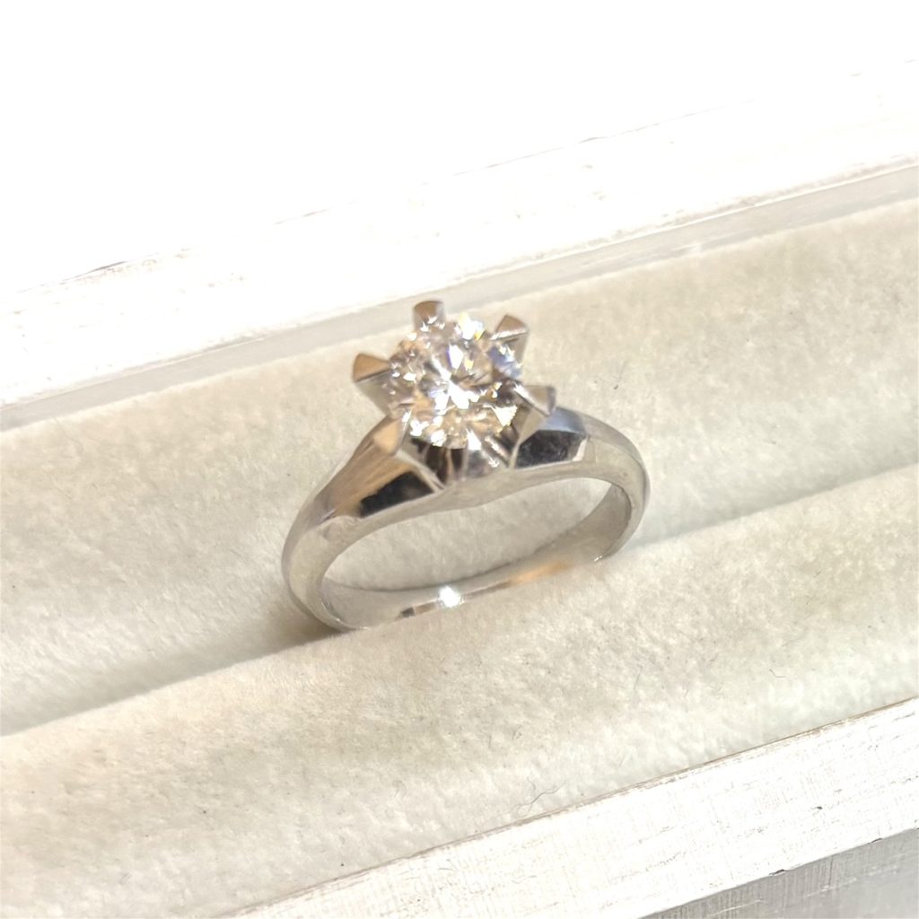 【貴金属】Pt850 ダイヤモンド リング アクセサリー ジュエリー