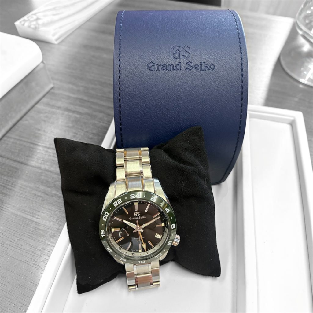 【高価買取】 グランドセイコー GS スプリングドライブ GMT SBGE257