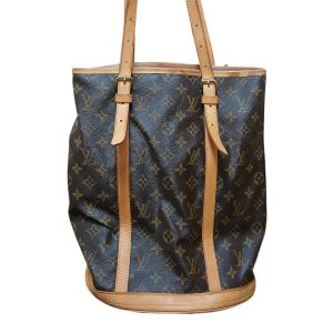 【Louis Vuitton ルイヴィトン】バケットGM・モノグラム・ショルダーバック・Ｍ42238・メンズ・レディース