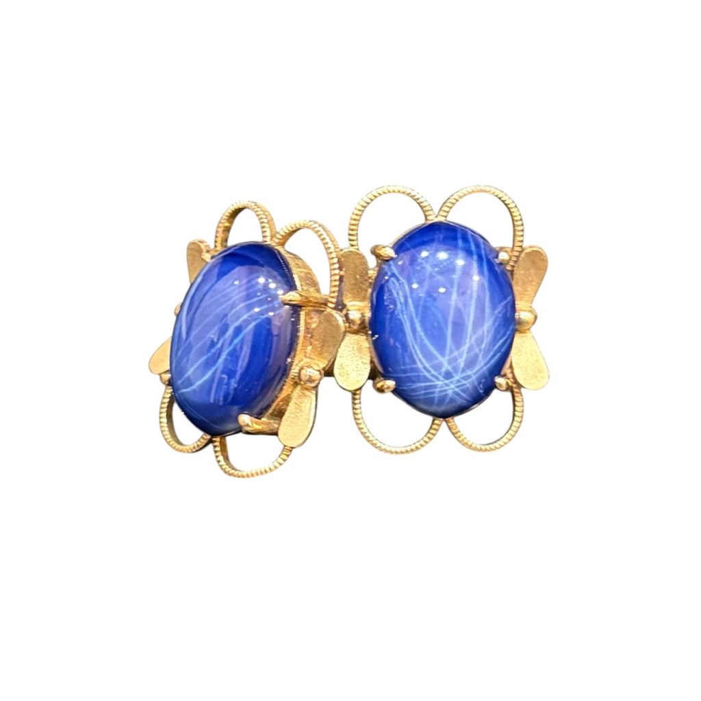 18K カフスボタン 石あり アトK アクセサリー