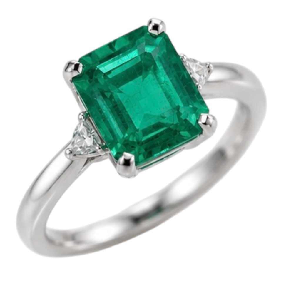 Pt900（プラチナ900） エメラルド1.74ct　リング
