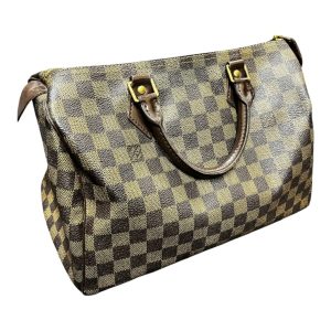 LOUIS VUITTON ルイヴィトン ダミエ スピーディ30 使用感大