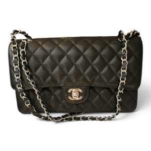 CHANEL(シャネル) マトラッセ キャビアスキン チェーン ショルダー バック